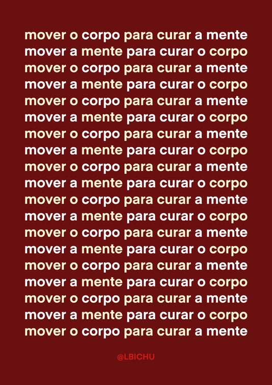 mover o corpo e a mente